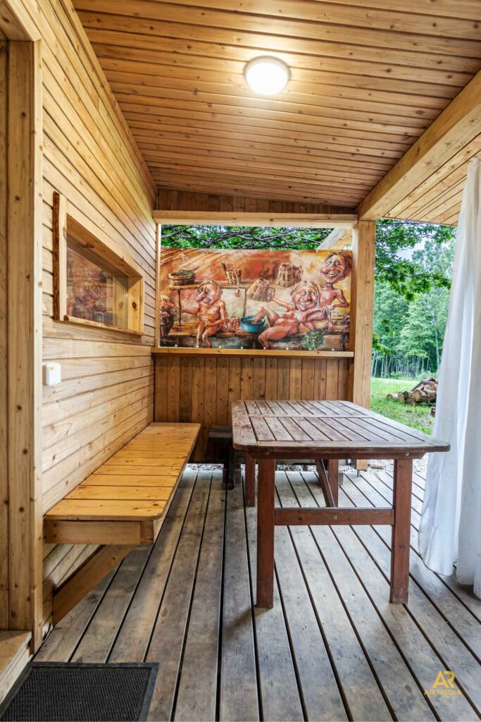 Sauna terrass